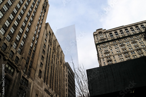 Skyscrapers in the downtown district of New York