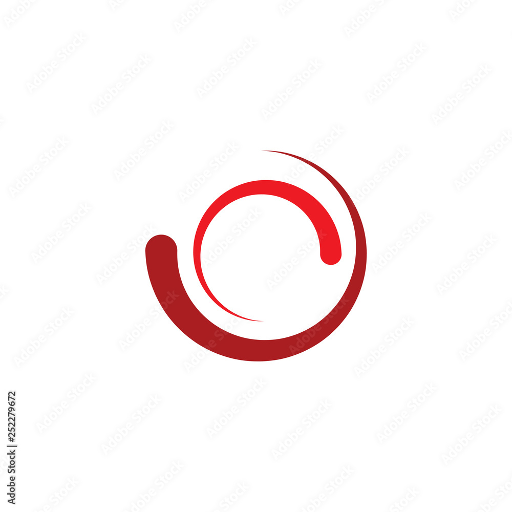 loading icon red logo symbol element loading icon red logo symbol element