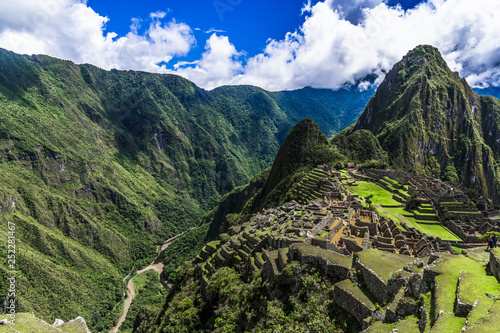 Machu Picchu on the edge