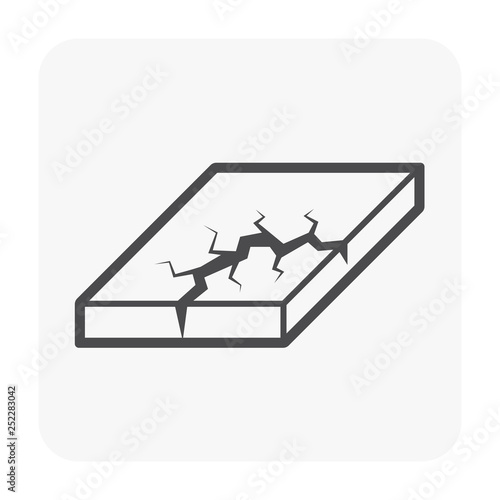 slab icon black