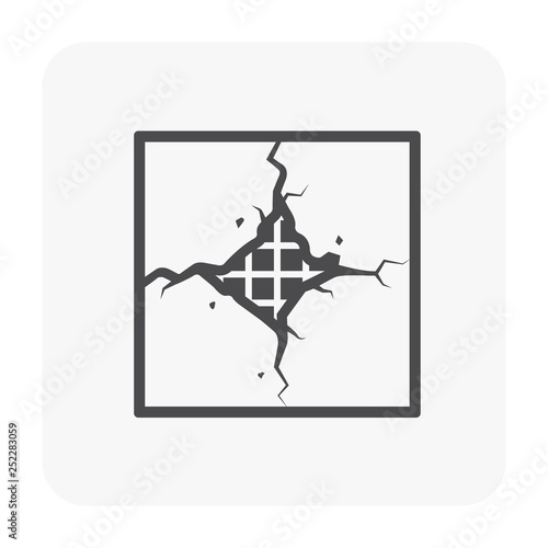 slab icon black
