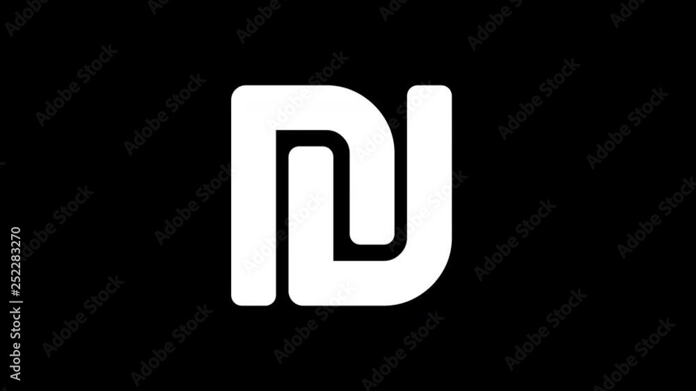 From the Glitch effect arises shekel sign symbol. Then the TV turns off. Alpha channel Premultiplied - Matted with color black From the Glitch effect arises shekel sign symbol. Then the TV turns off. Alpha channel Premultiplied - Matted with color black