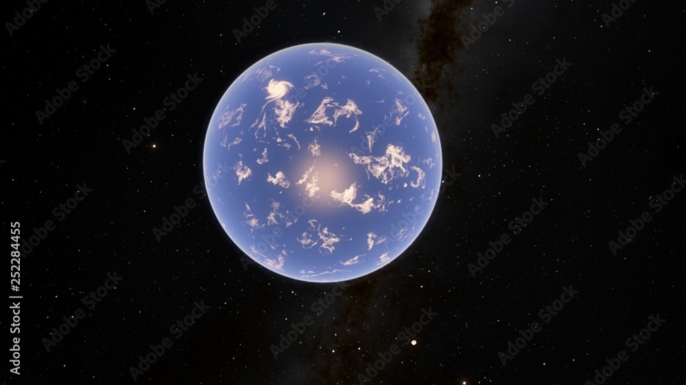 Exoplanet 3D illustration Second Earth (Elements of this image furnished by NASA) Exoplanet 3D illustration Second Earth (Elements of this image furnished by NASA)