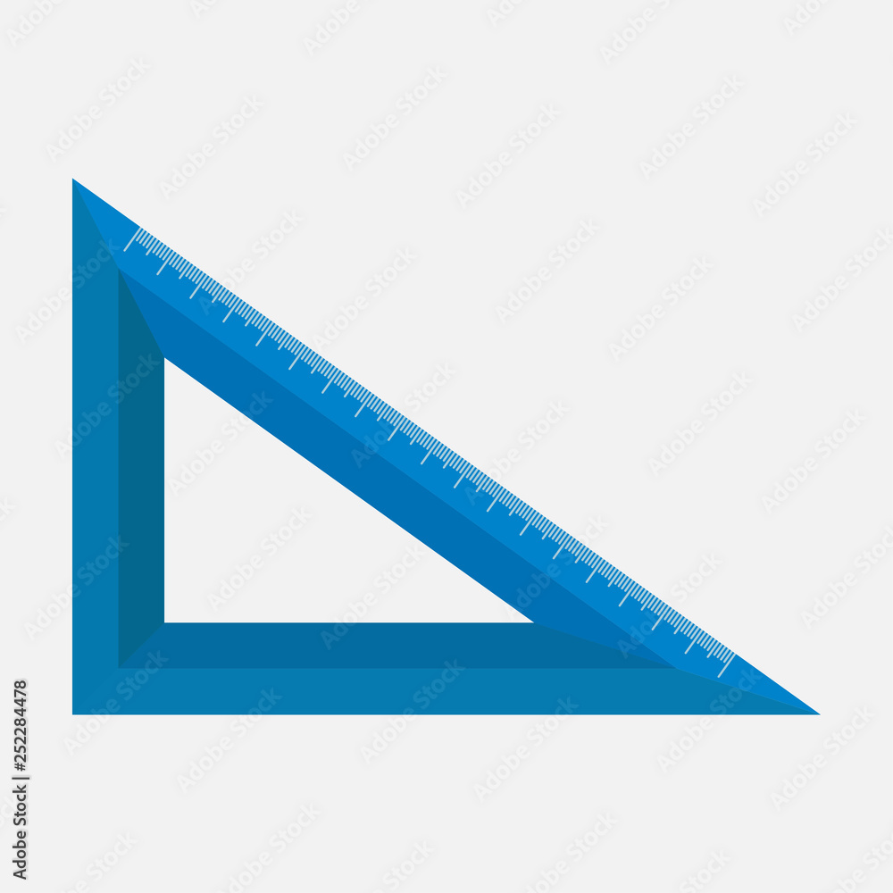 icon ruler,triangle mark, mathematical and geometric calculations