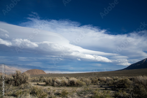 Wild cloud formations in the Alabama Hills