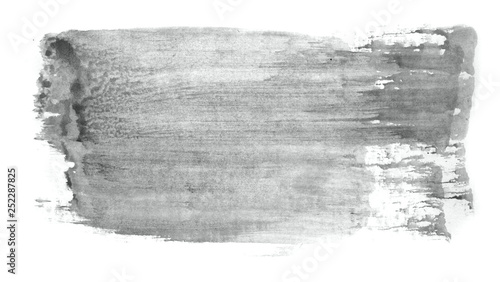 Abstract watercolor background hand-drawn on paper. Volumetric smoke elements. Neutral gray color. For design, web, card, text, decoration, surfaces.