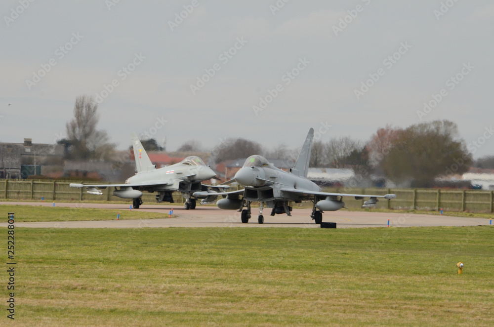 Typhoon scramble, air defence Typhoon scramble, air defence