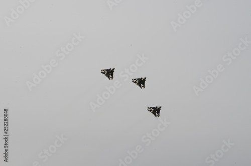 3 raf tornado GR4 jets in formation,  photo