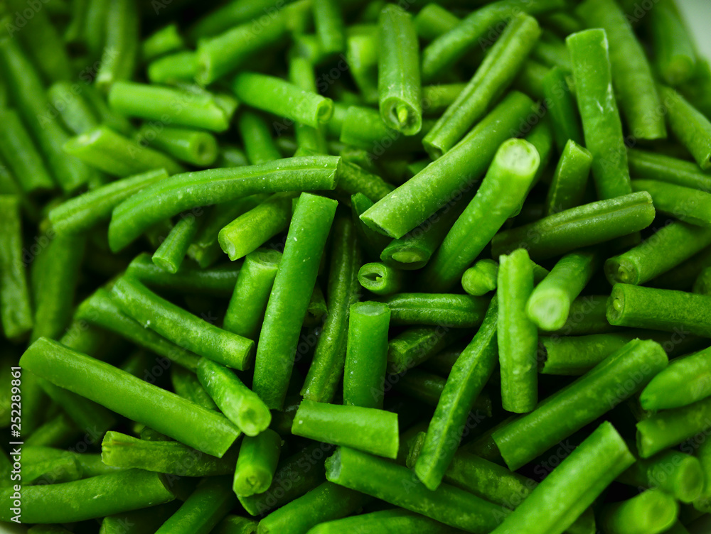 Green beans close up. Green beans close up.
