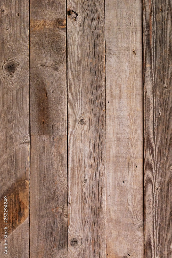 Naklejka premium 粗い板壁