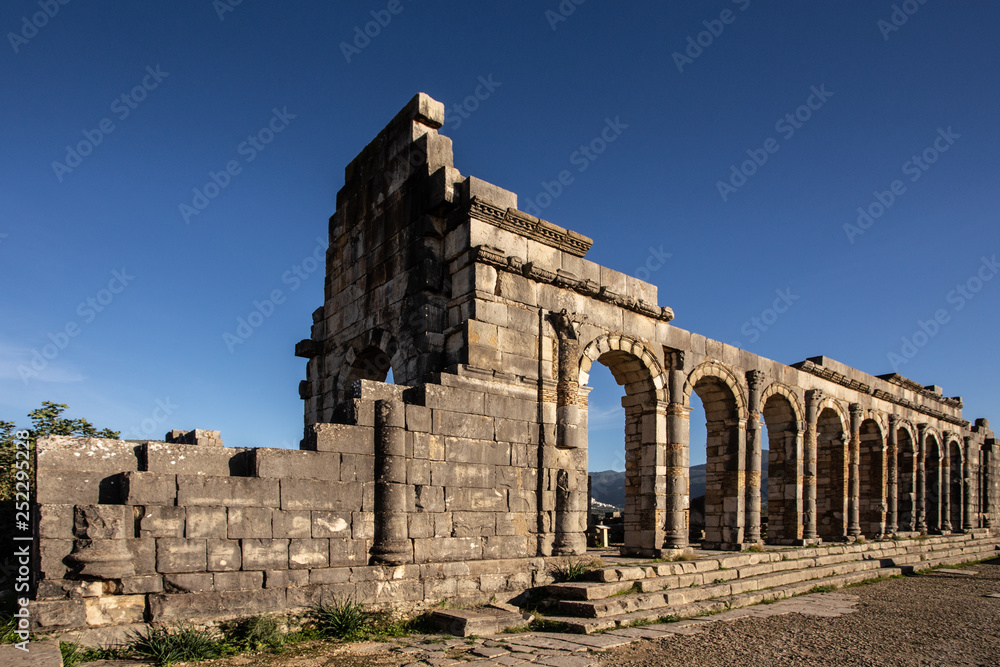 remains of Volubilis in Morocco