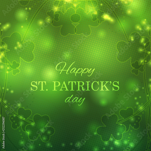 St Patrick's Day greeting card