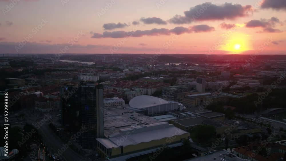 Aerial Sweden Gothenburg June 2018 Sunset 30mm 4K Inspire 2 Prores Aerial video of downtown Gothenburg in Sweden during a beautiful sunset Aerial Sweden Gothenburg June 2018 Sunset 30mm 4K Inspire 2 Prores Aerial video of downtown Gothenburg in Sweden during a beautiful sunset