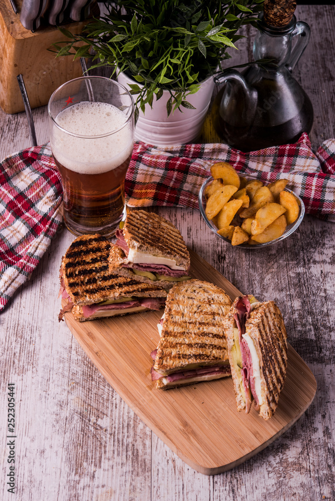 Fototapeta premium Sandwich Pastrami