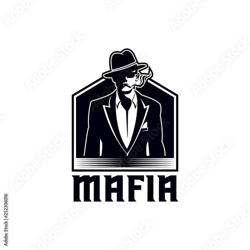 mafia vector illustration