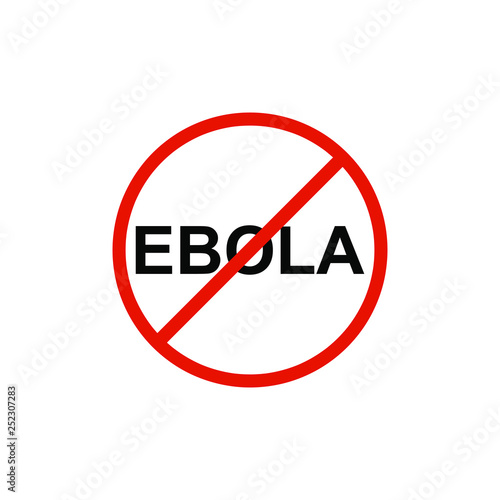 no ebola icon