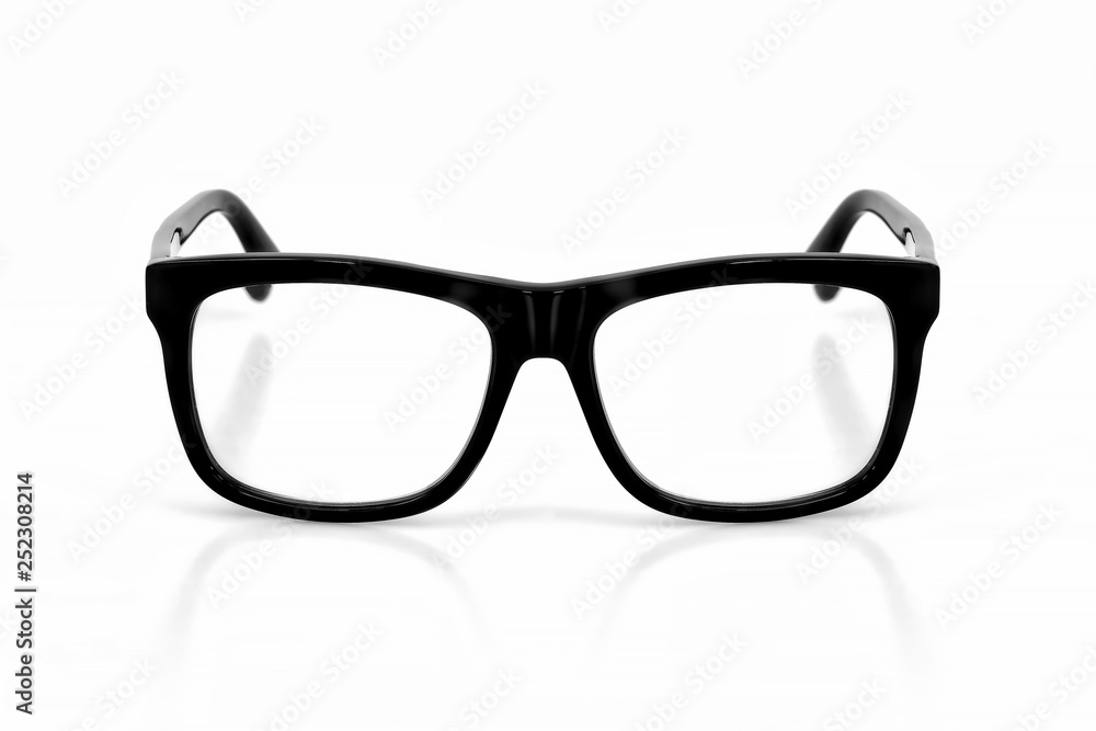 Glasses isolated on white background for applying on a portrait Glasses isolated on white background for applying on a portrait