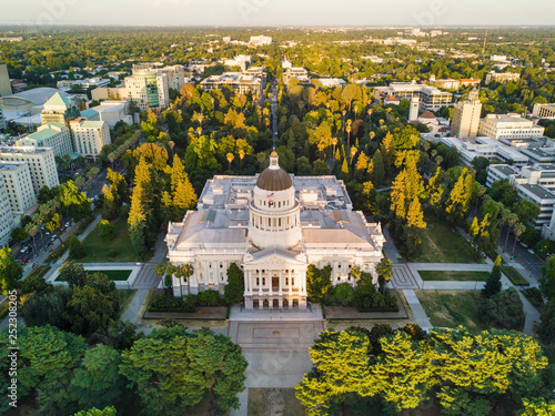 Obraz na płótnie state capitol w salonie