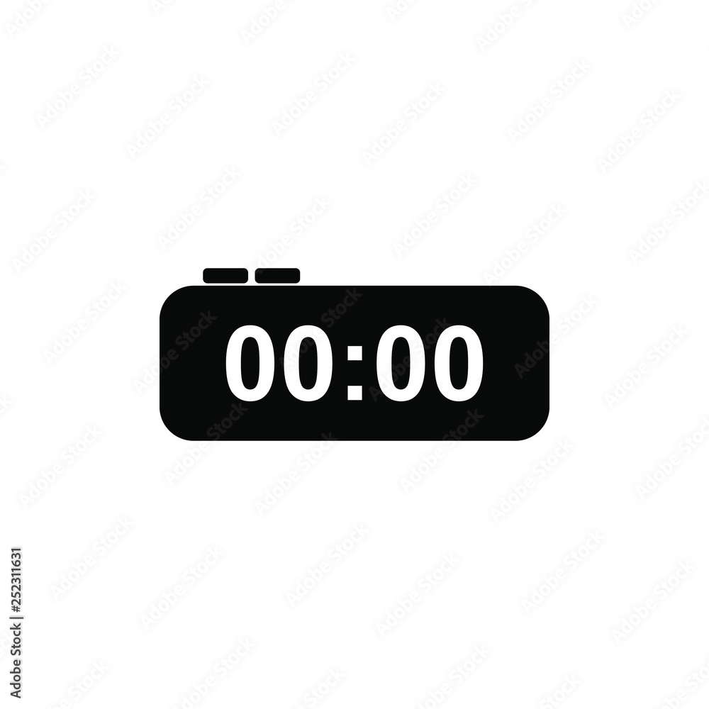alarm clock icon, alarm clock symbol. vector. alarm clock icon, alarm clock symbol. vector.
