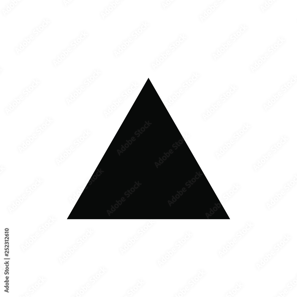 triangle symbol, triangle sign, triangle icon. vector. triangle symbol, triangle sign, triangle icon. vector.