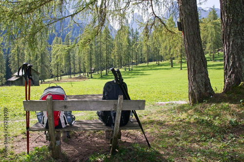 Fischleintal bei Sexten, Dolomiten in Südtirol, Italien photo