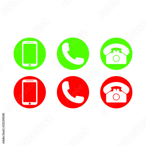 Phone icon, Phone symbol. vector.
