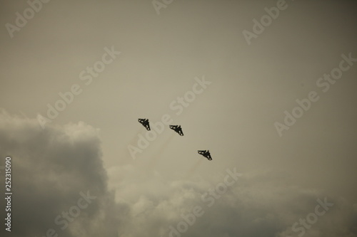 Tornado GR4 flying in formation to target photo