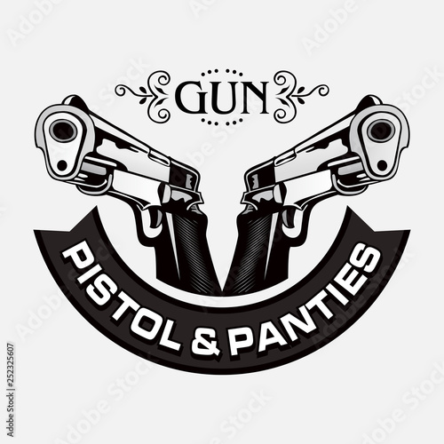 Shooting Club Emblem vector logo