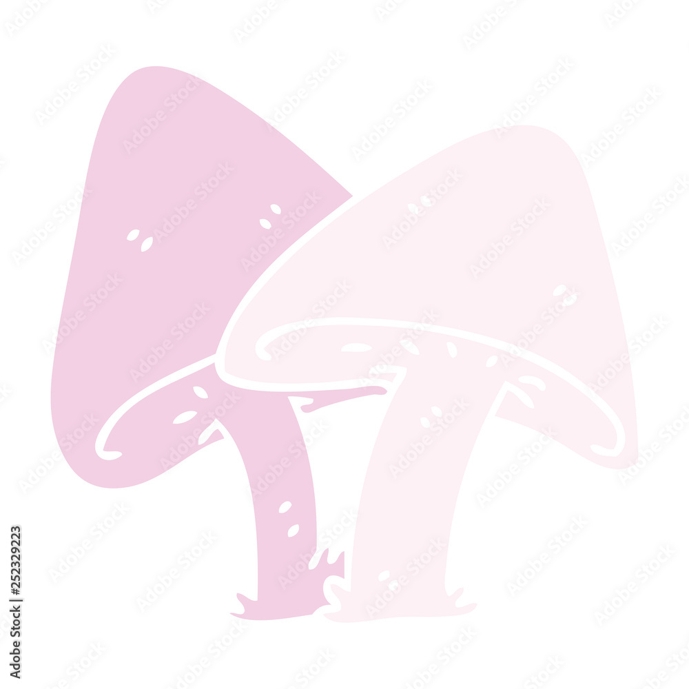 quirky hand drawn cartoon mushrooms quirky hand drawn cartoon mushrooms