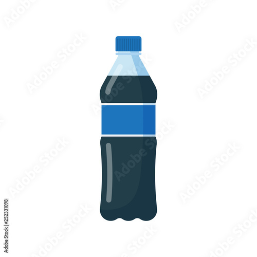Bottle of soda drink icon
