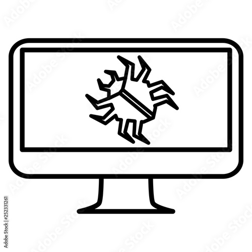 bug animal in desktop