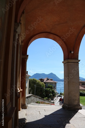 Chiesa dei Santi Gervaso and Protaso in Baveno on Lake Maggiore  Italy