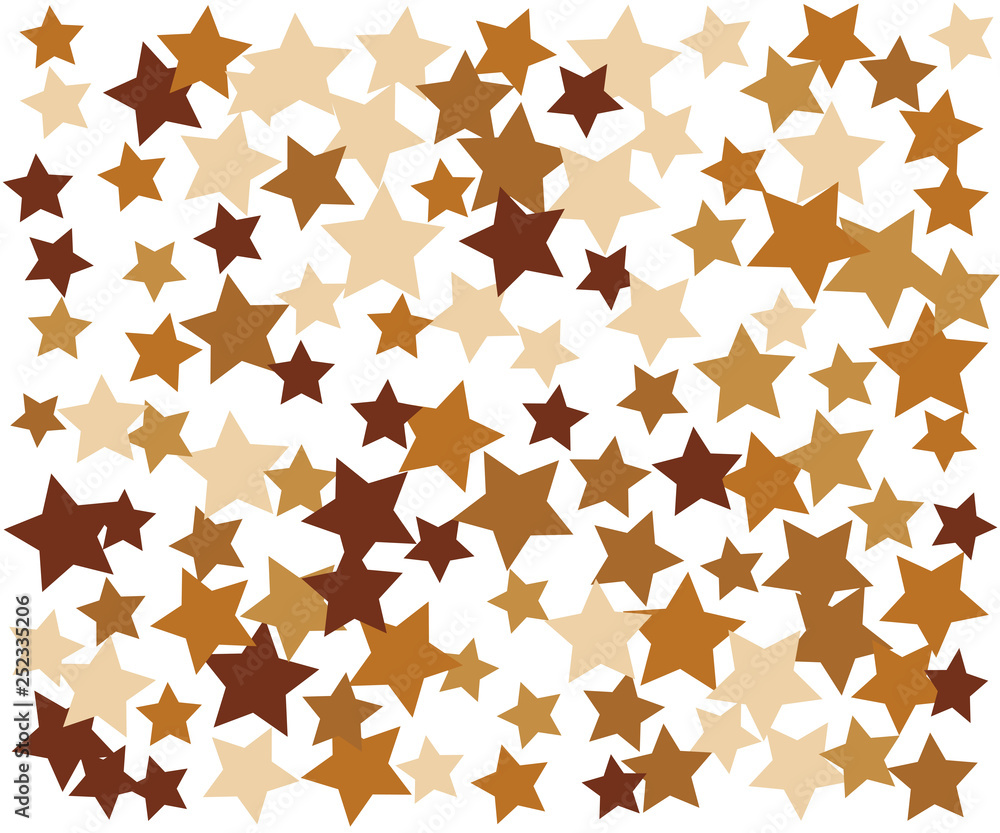 Golden Stars Confetti Banner Golden Stars Confetti Banner