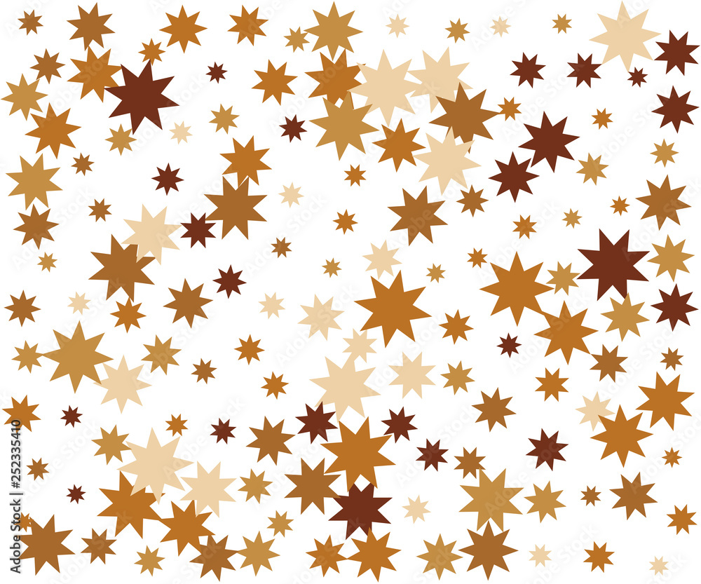 Golden Stars Confetti Banner Golden Stars Confetti Banner