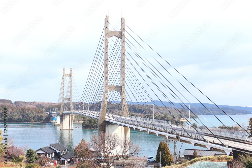 Fototapeta premium ツインブリッジのと