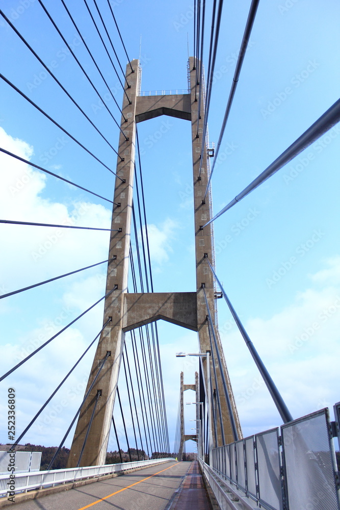 Obraz premium ツインブリッジのと