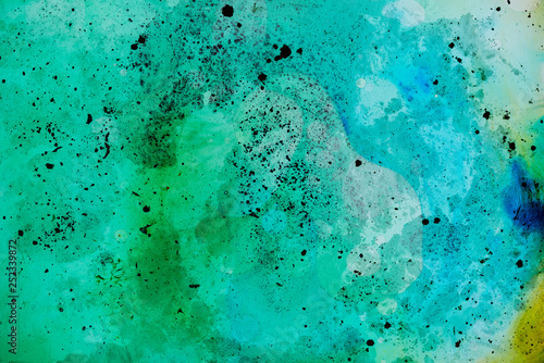 Abstract water colors texture background © Tom Biel