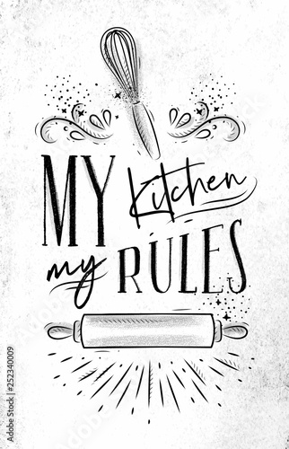 Fotografia Poster my kitchen rules