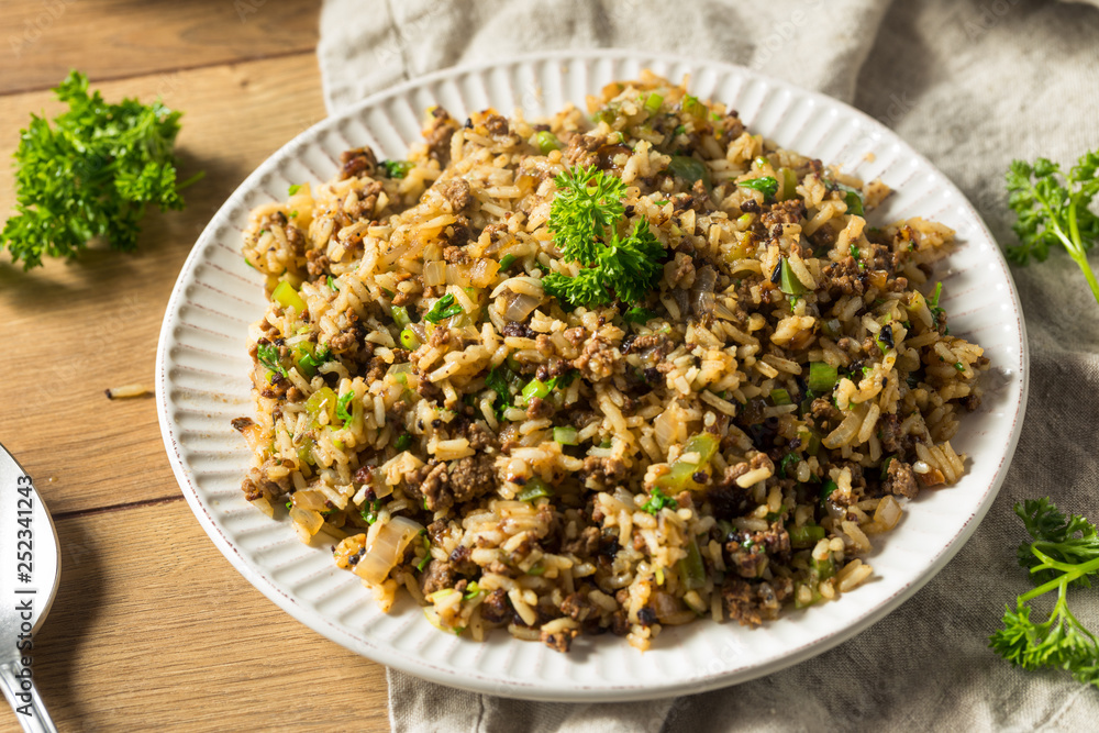 Cooked Cajun Dirty Rice Cooked Cajun Dirty Rice
