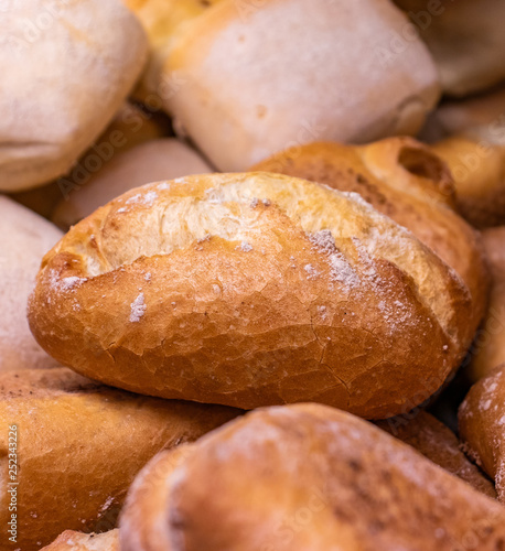 Frisches Brot in der Bäckerei