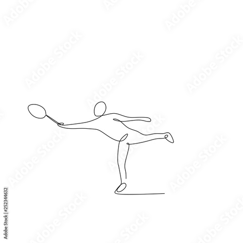 continuous line drawing of ...