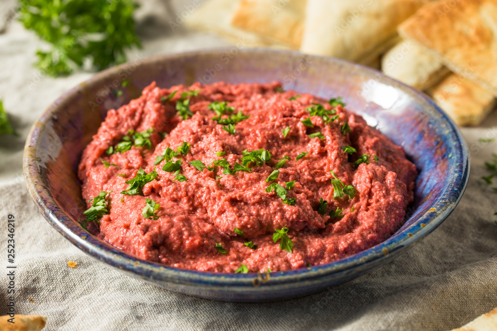 Homemade Red Beet Hummus Homemade Red Beet Hummus