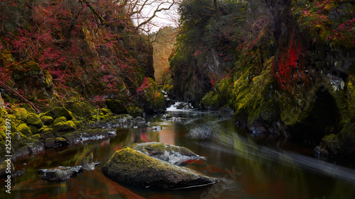 Fairy Glen in North Wales  United Kingdom