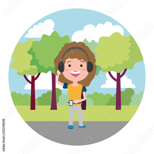 people with tech on outdoors