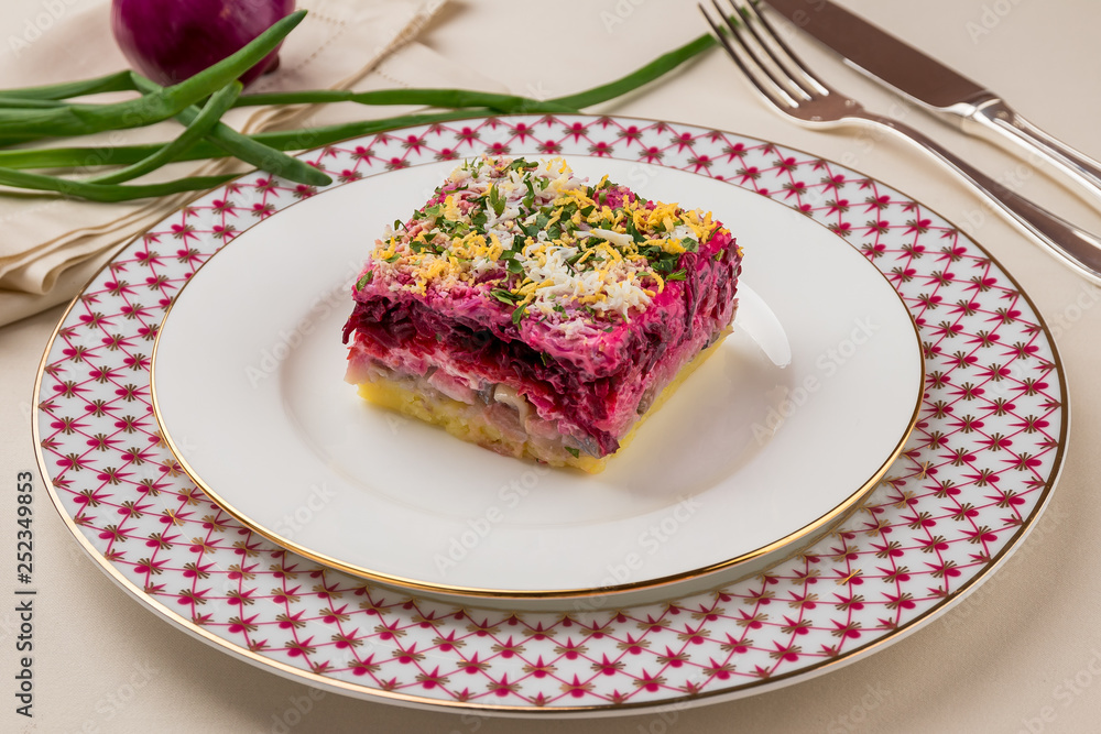 salad herring under fur coat salad herring under fur coat
