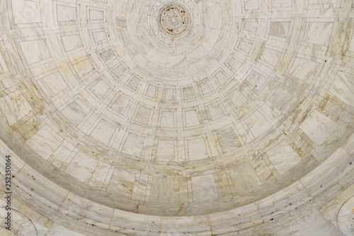 Obraz na płótnie Marble Dome Ceiling at Washington DC, Background