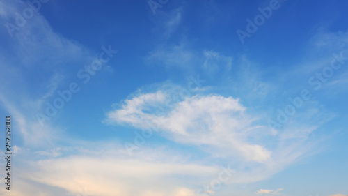 Fototapeta Naklejka Na Ścianę i Meble -  dramatic moody sunset sky with beautiful cloud