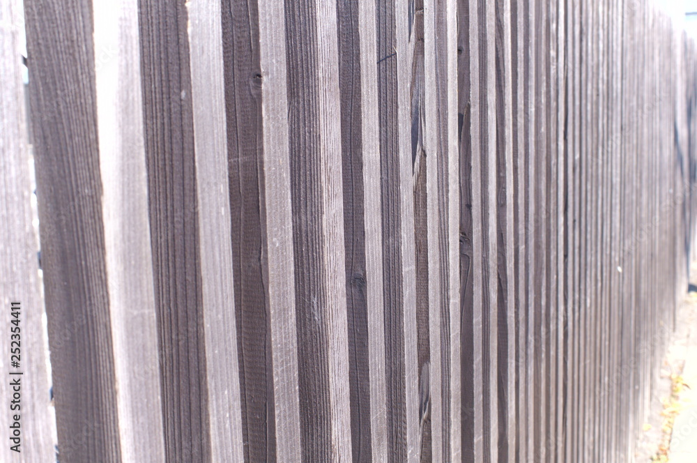 Wooden fence Alignment Wooden fence Alignment