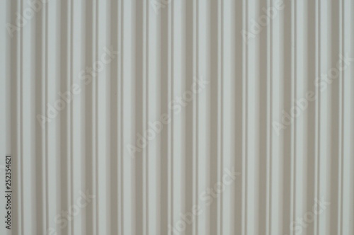 Corrugated wall surface