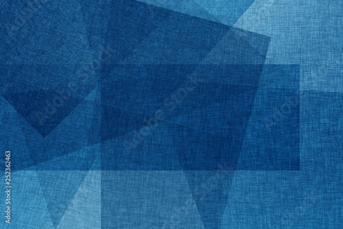 Blue Background, Cloth Texture Illustration photo